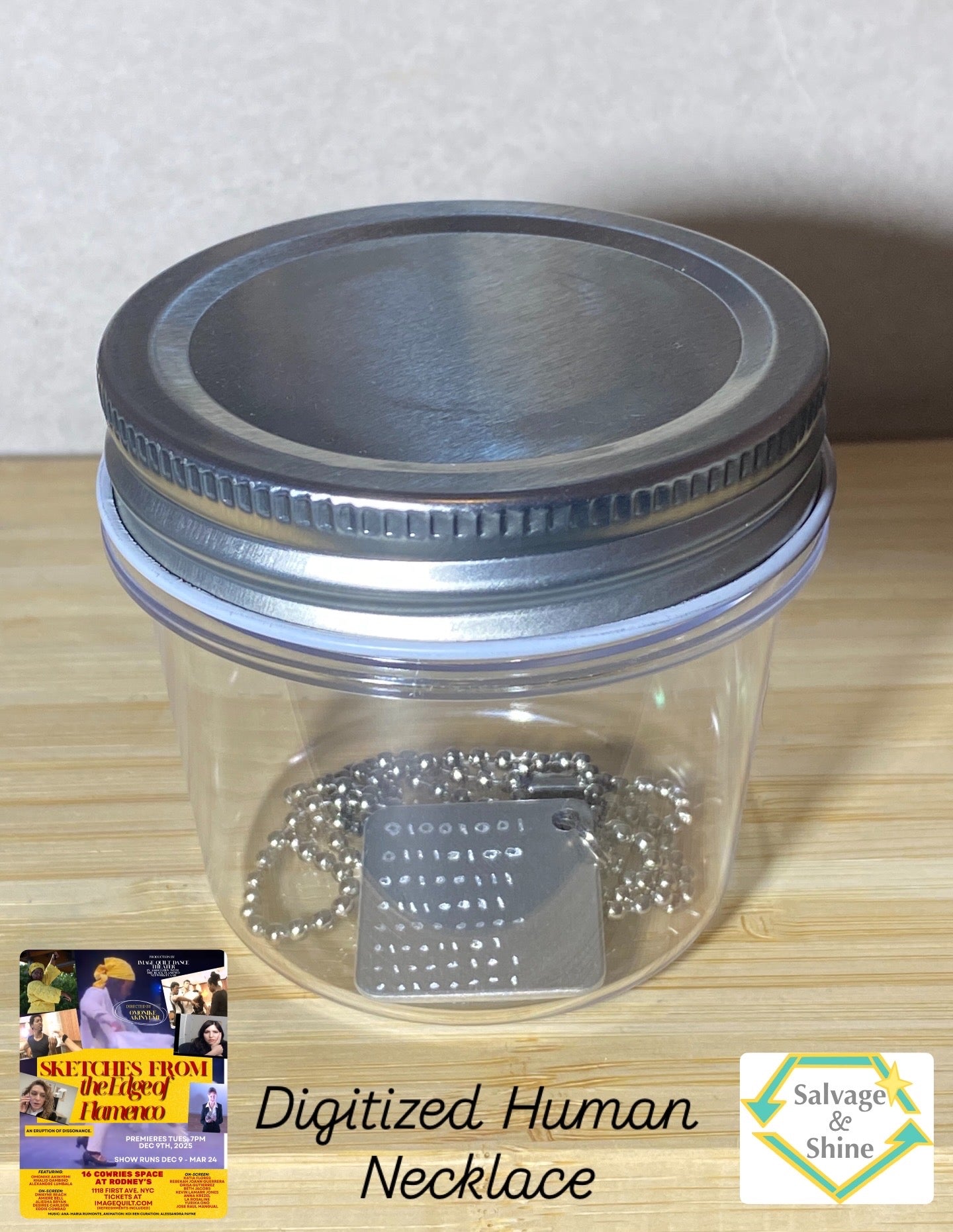 Canned Digitized Human Necklace