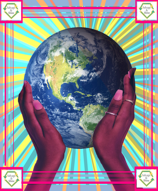 Why I incorporate salvaged and recycled materials into my wearable art