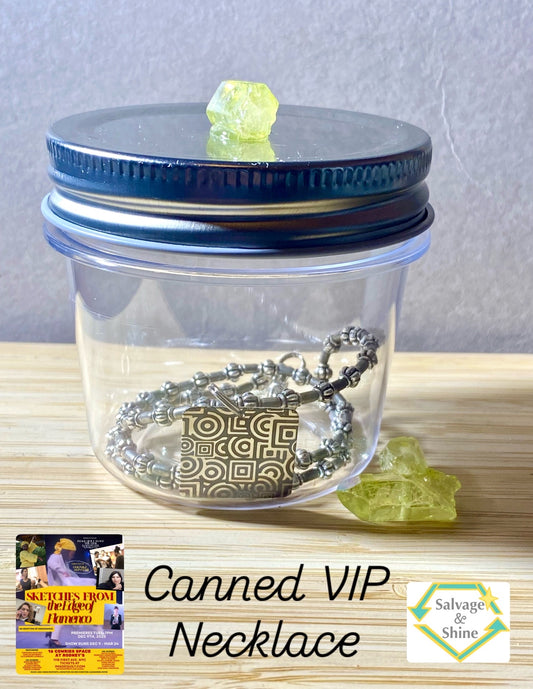 Intergalactica Canned VIP Necklace