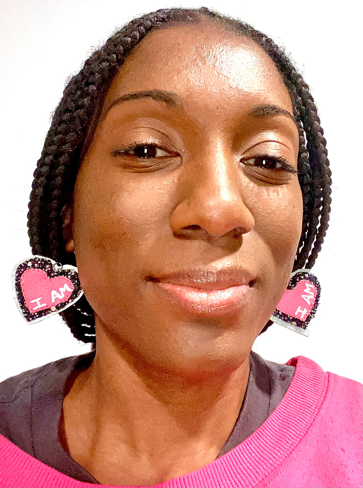 I AM...Affirmation Statement Earrings