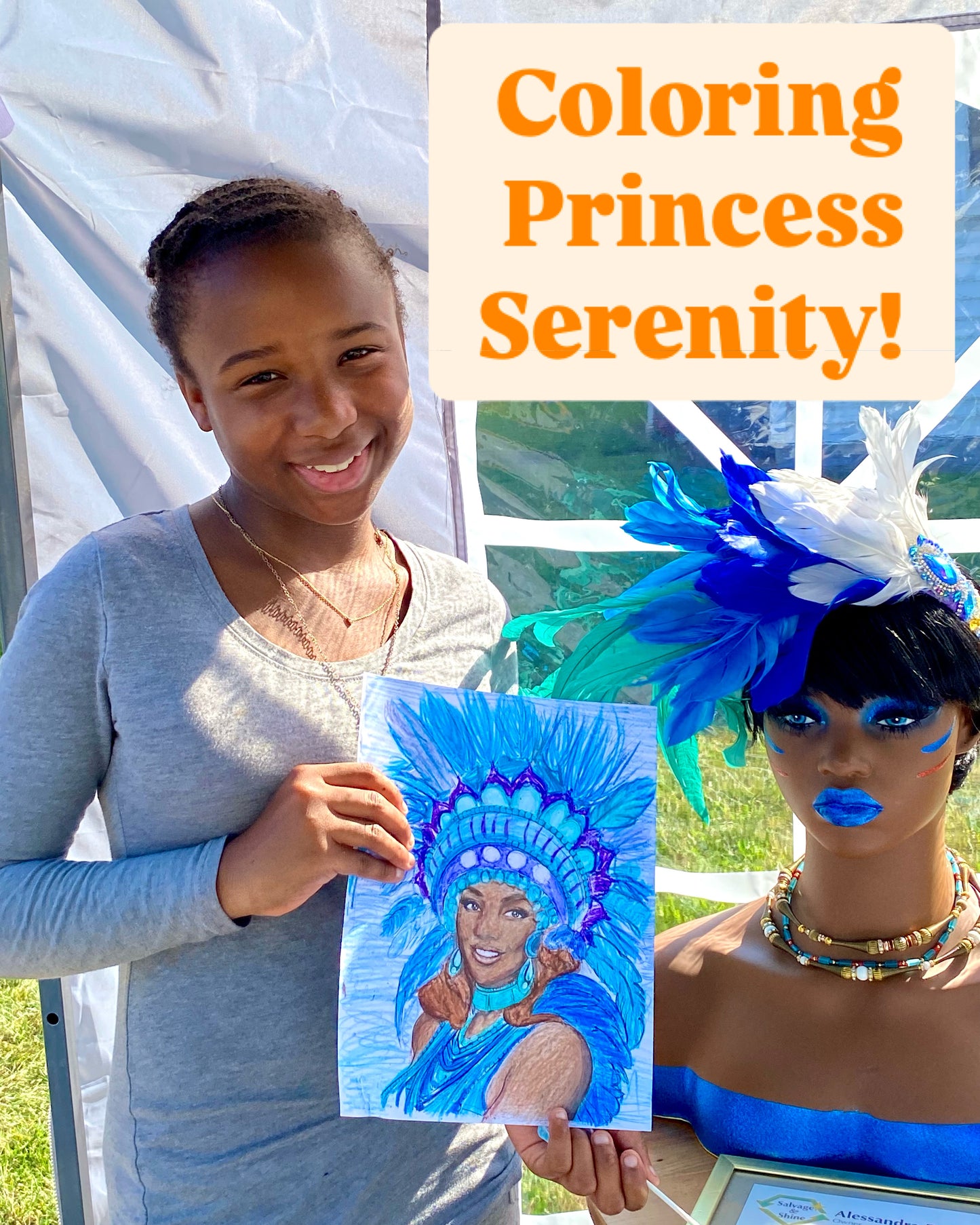 Children's Caribbean Carnival Color & Sip