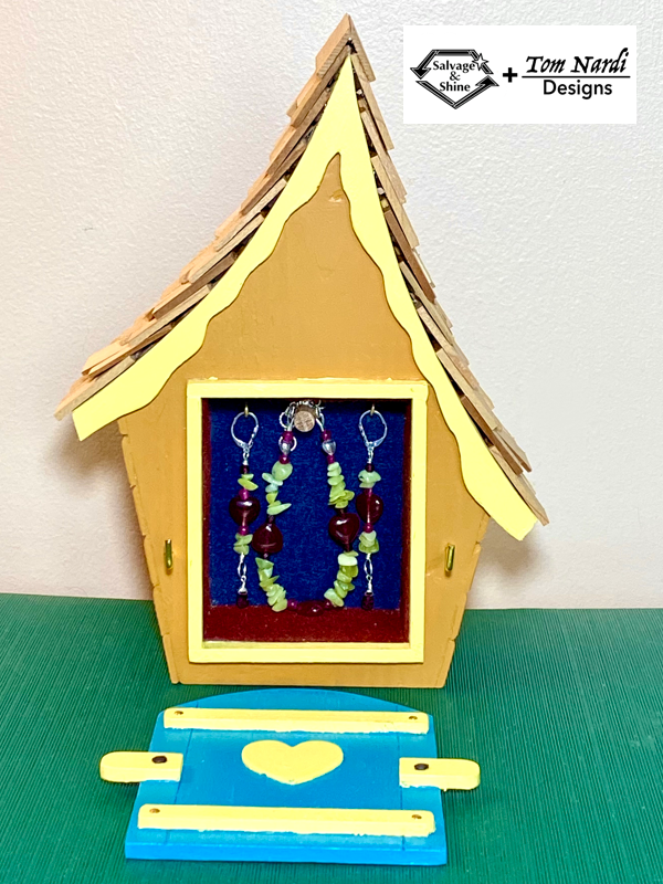 The Refined Home Maker Wooden Jewelry Box