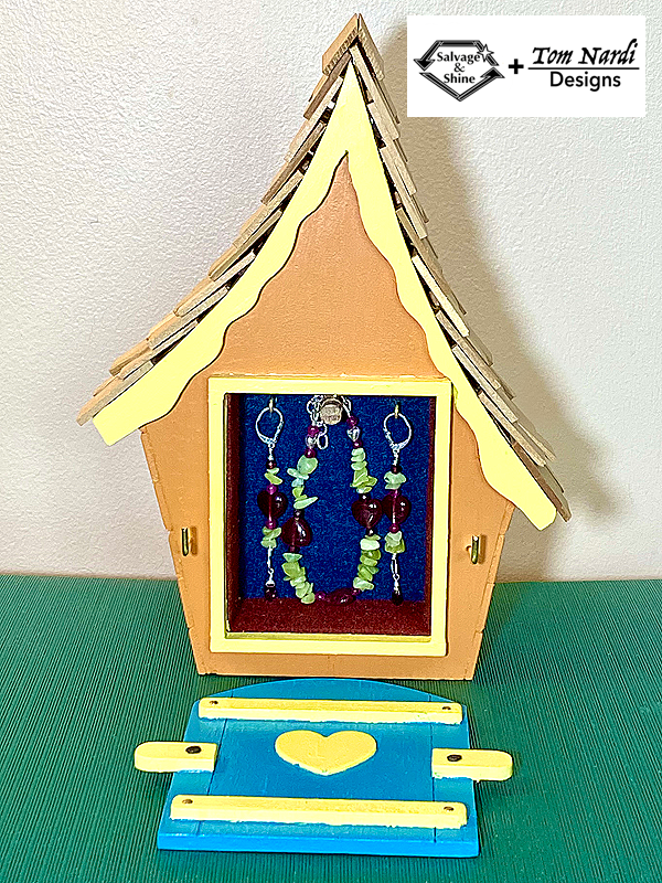 The Refined Home Maker Wooden Jewelry Box